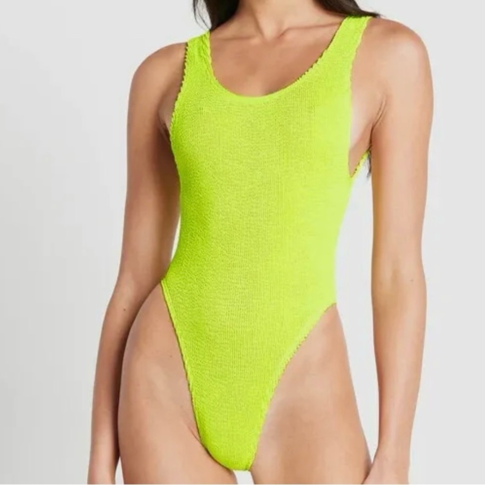 BOND-EYE THE MAXAM ONE-PIECE SWIMSUIT SUNNY LIME WOMEN'S ONE SIZE